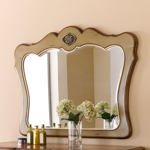 몽마르 그린 와이드 화장대 거울